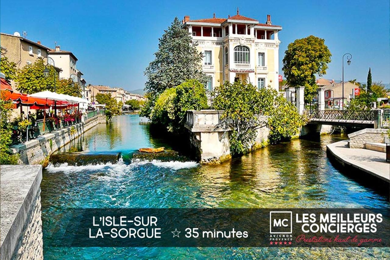 Ferienwohnung Regard Sur Les Remparts - Terrasse & Parking Avignon Exterior foto